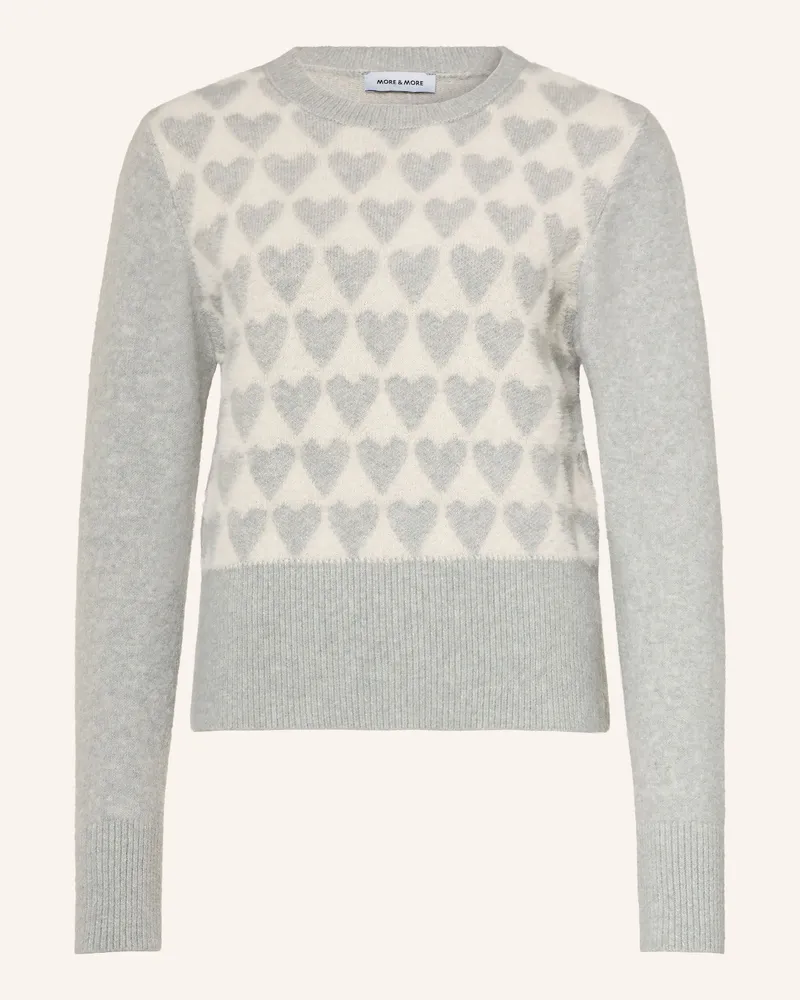 More & More Pullover grau Hellgrau