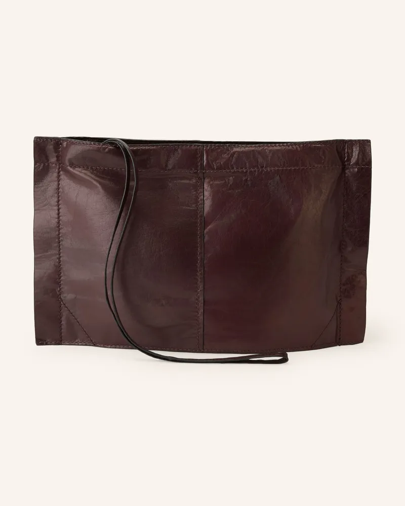 AllSaints Clutch Lutece rot Dunkelrot