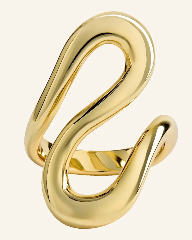 POMPIDOU Ringe Solin Curve By Glambou gold Gold
