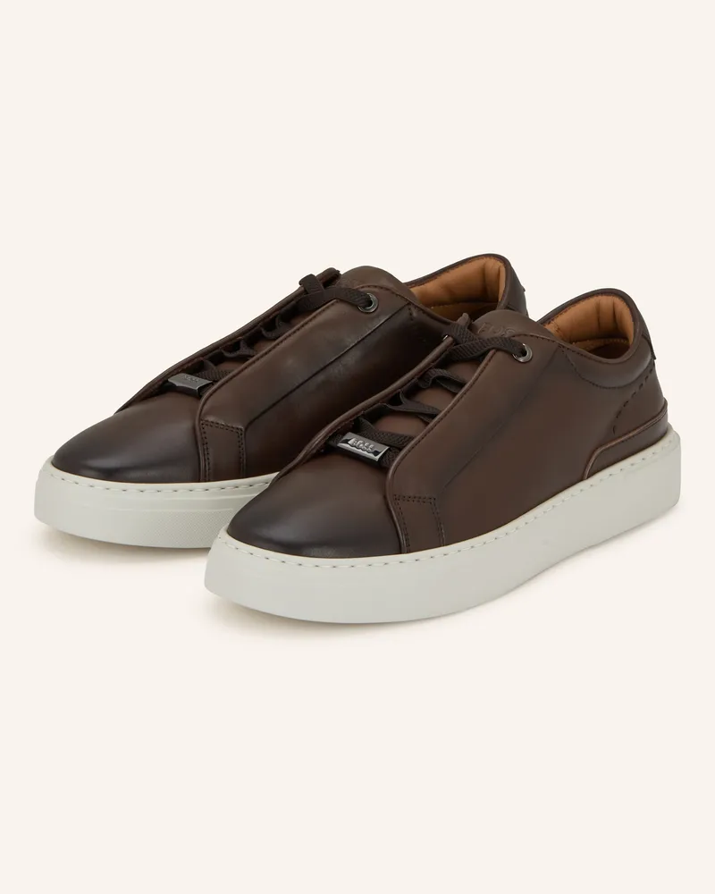 HUGO BOSS Sneaker Gary braun Dunkelbraun