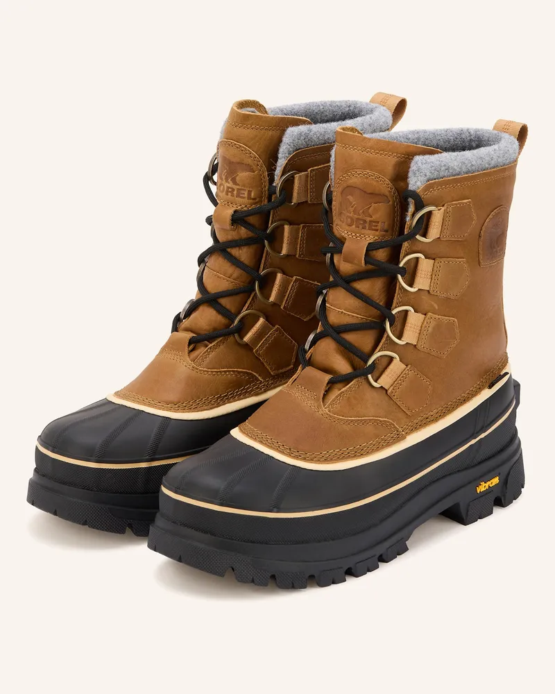 Sorel Schnürboots CARIBOU HORIZON GTX Hellbraun