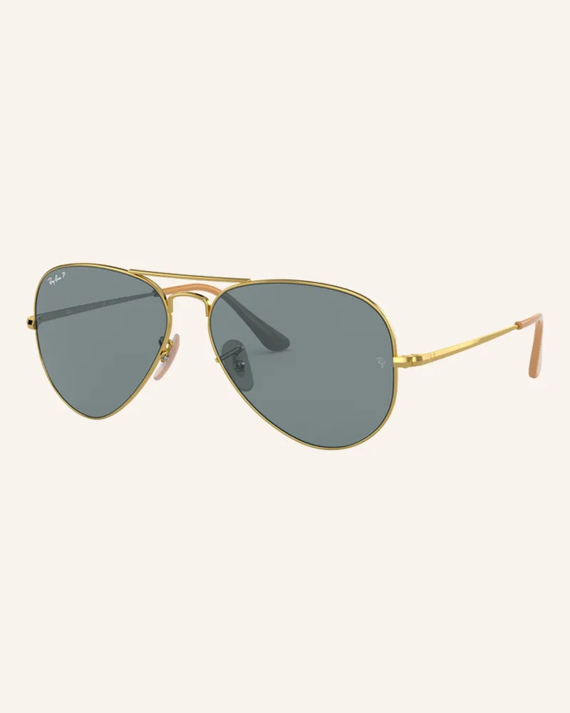 Ray Ban Sonnenbrille rb3689 gold 9064s2