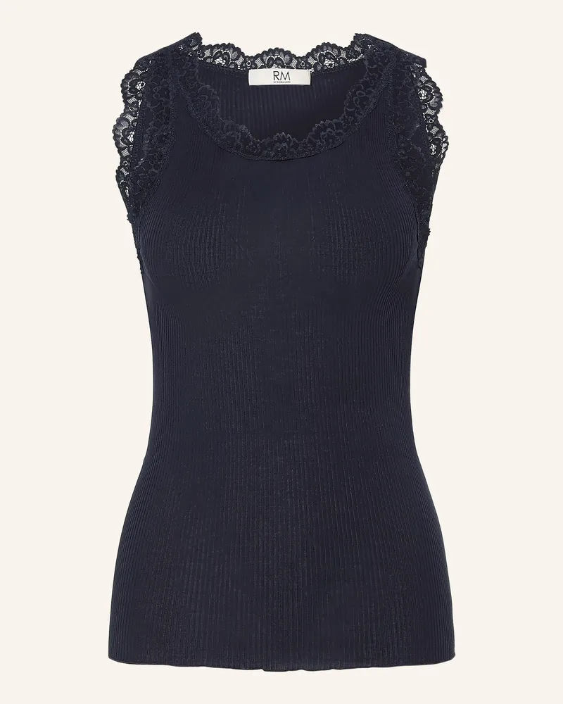 Rosemunde Top Rmwbalta Mit Spitze blau Dunkelblau