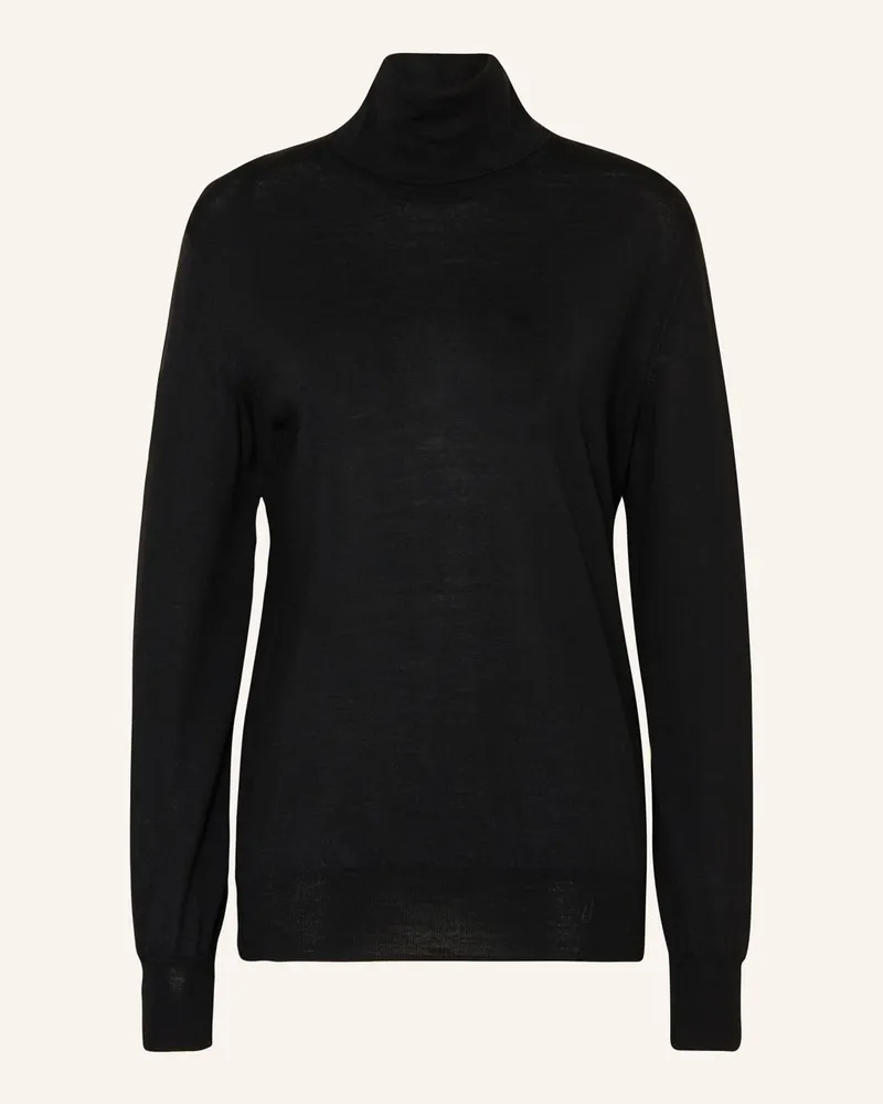 Jil Sander Rollkragenpullover Schwarz