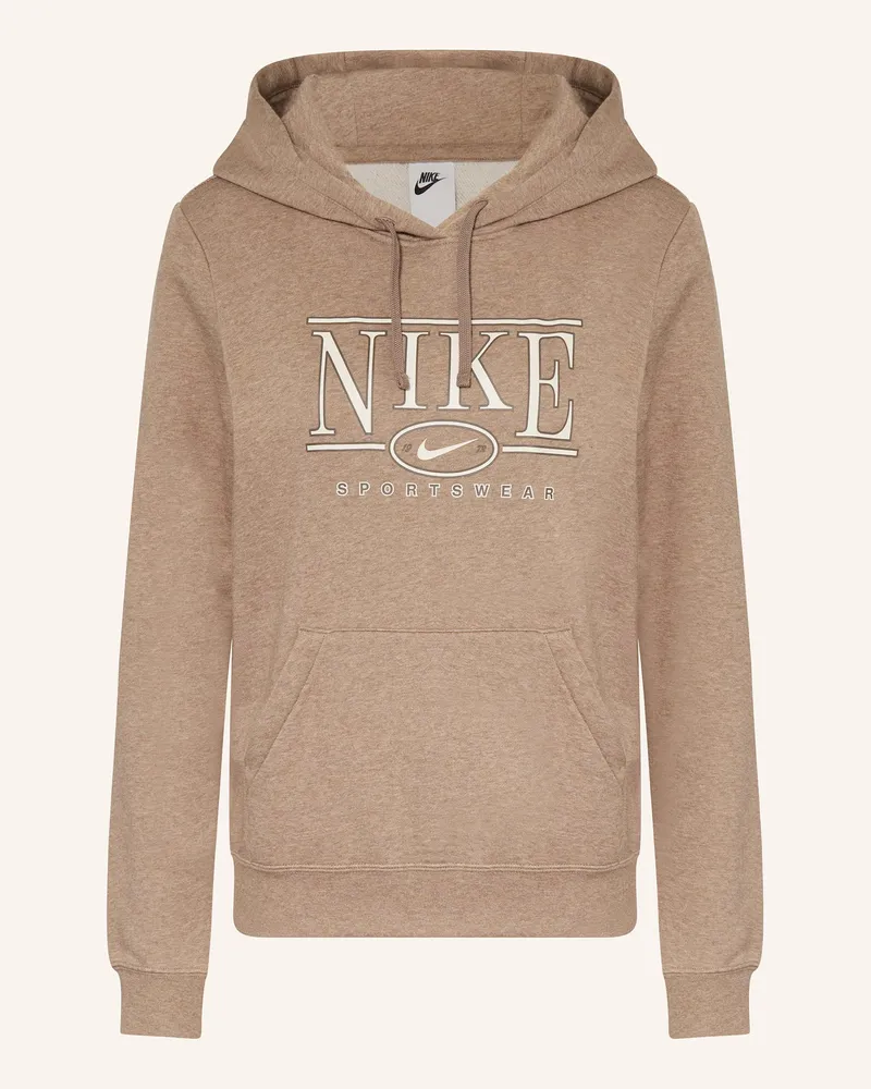 Nike Hoodie CLUB Dunkelbraun