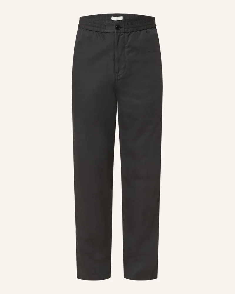 Arket Chino Regular Fit schwarz Schwarz