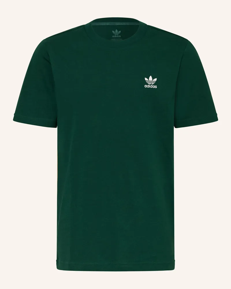 adidas T-Shirt gruen Dunkelgrün