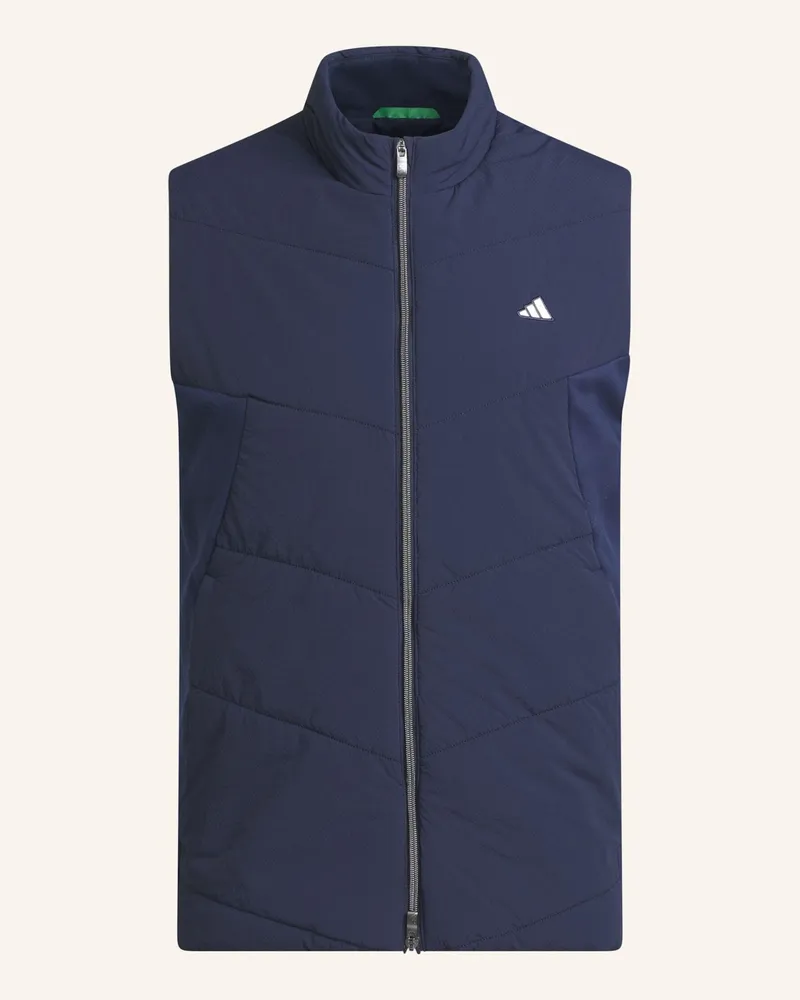 adidas ultimate365+ Course Control Weste, Abgesteppt blau Blau