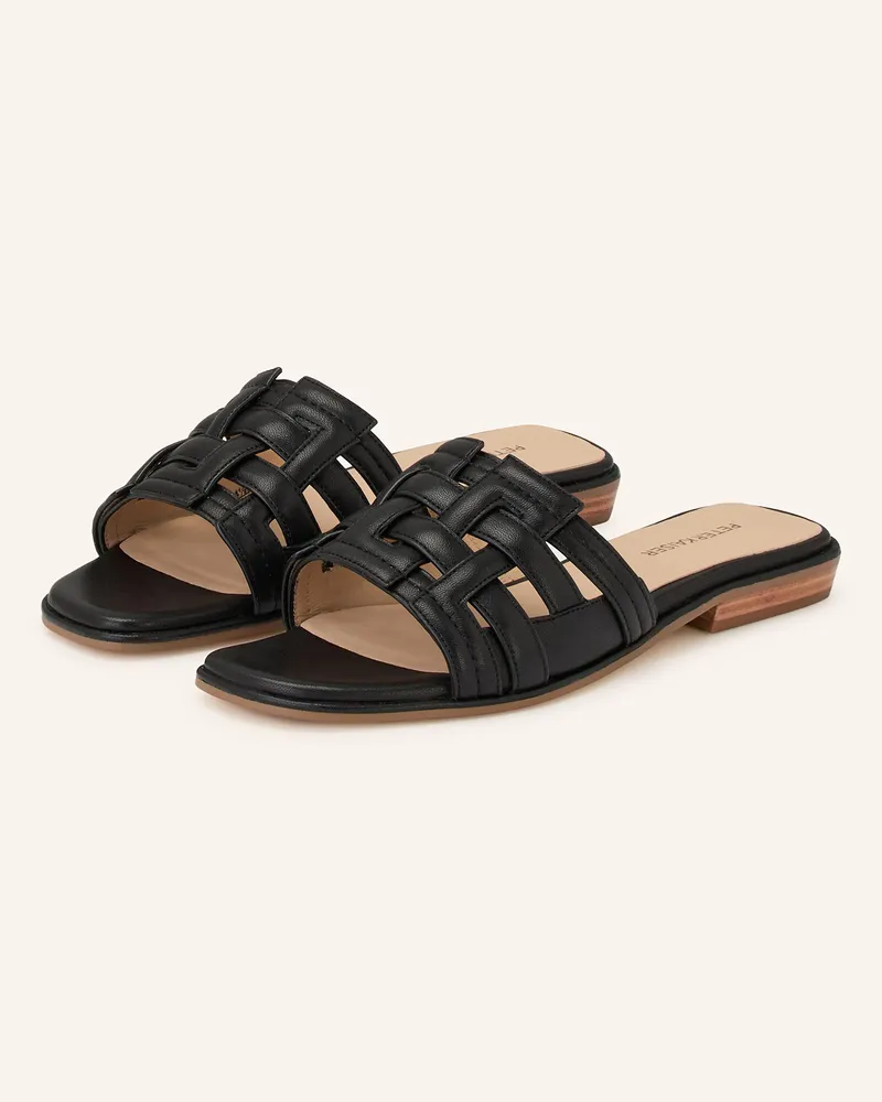 Peter Kaiser Pantoletten Malaga schwarz Schwarz