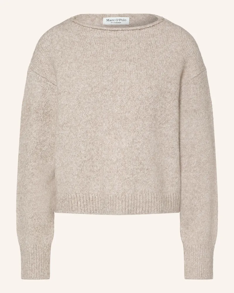 Marc O'Polo Pullover braun Beige