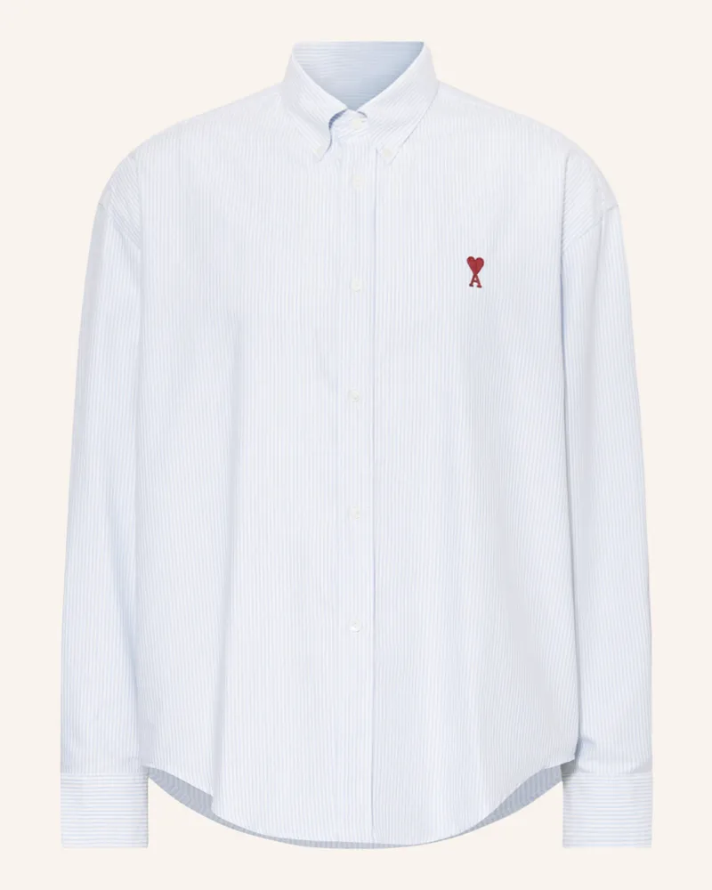 AMI Paris Hemd Comfort Fit Hellblau