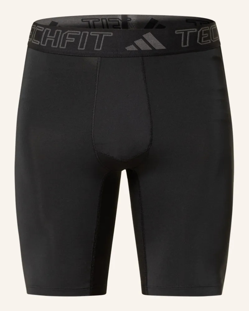 adidas Tights Techfit schwarz Schwarz