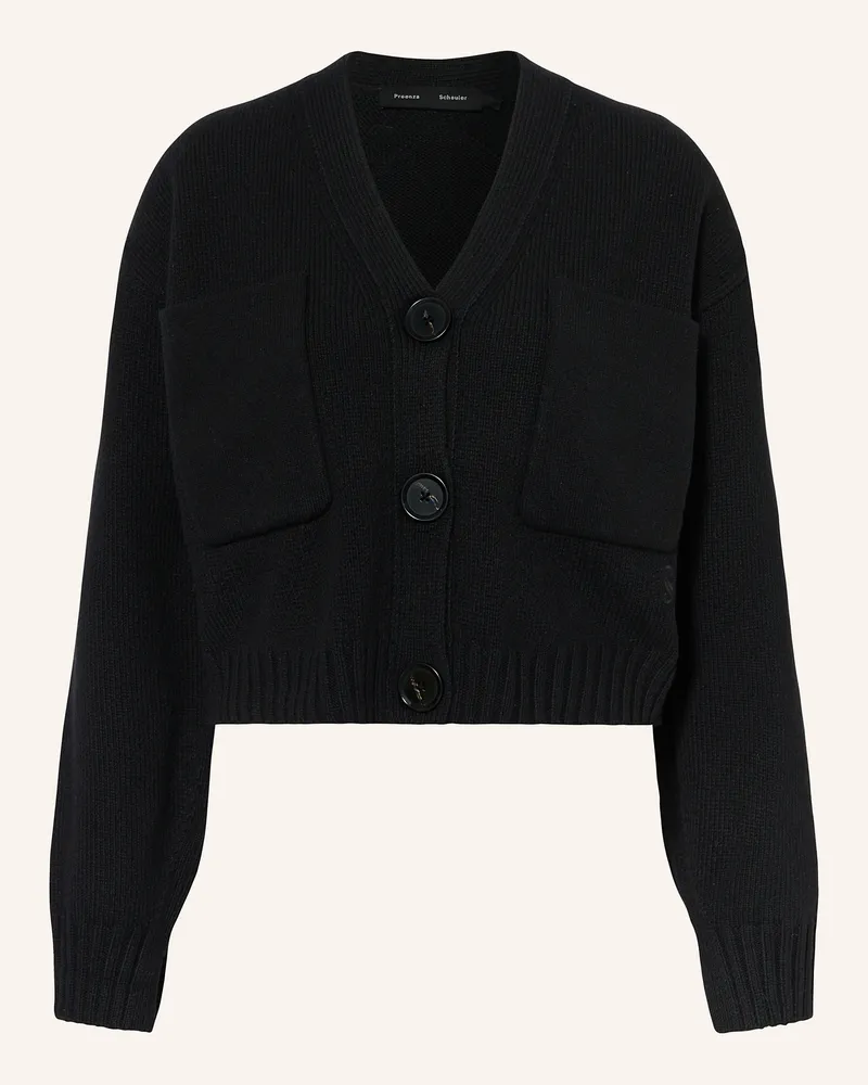Proenza Schouler Strickjacke SOFIA aus Cashmere Schwarz