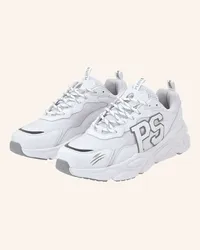 Philipp Plein Runner Sneaker PS - WEISS/ NEONGRÜN Weiss