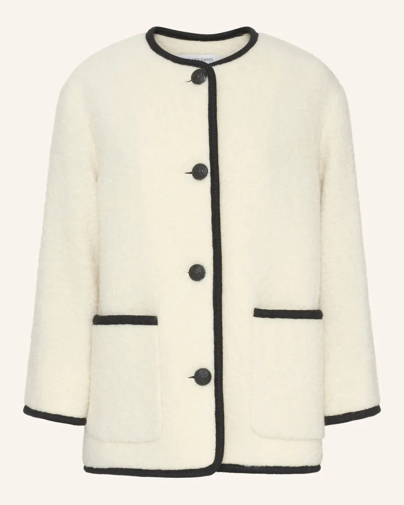 Gerard Darel Jacke Mireille weiss Ecru