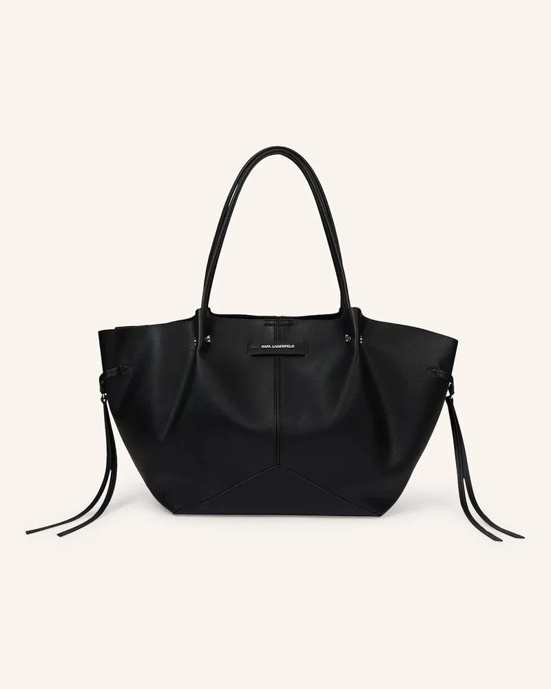 Karl Lagerfeld Handtasche schwarz Schwarz