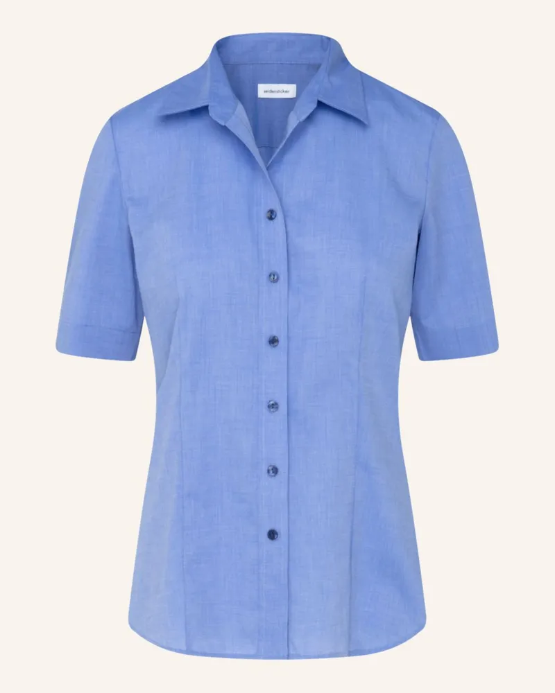 Seidensticker Hemdbluse blau Blau