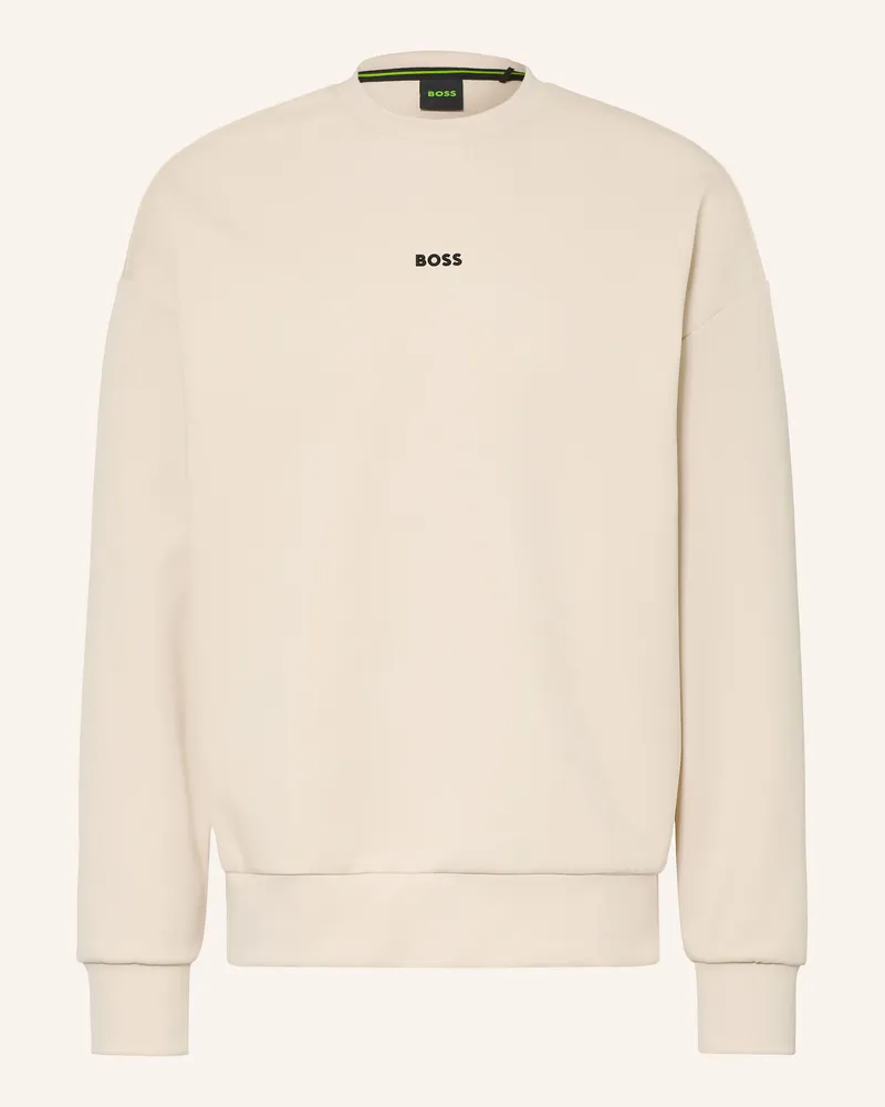 HUGO BOSS Sweatshirt Stenson beige Beige