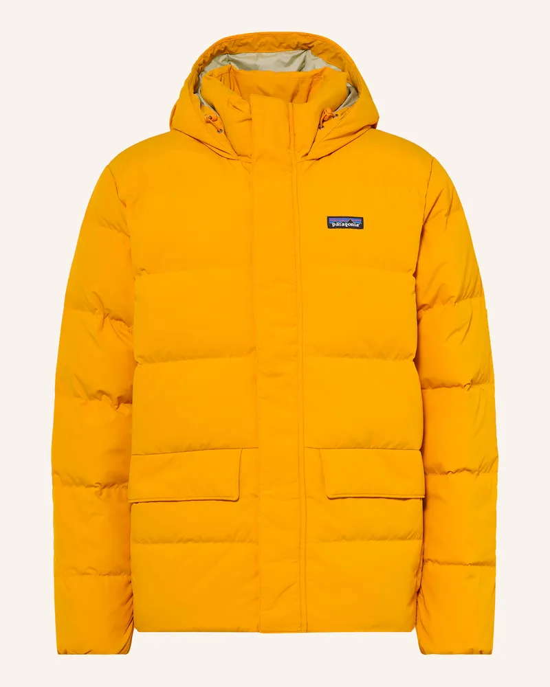 Patagonia Daunenjacke Sisar gelb Dunkelgelb