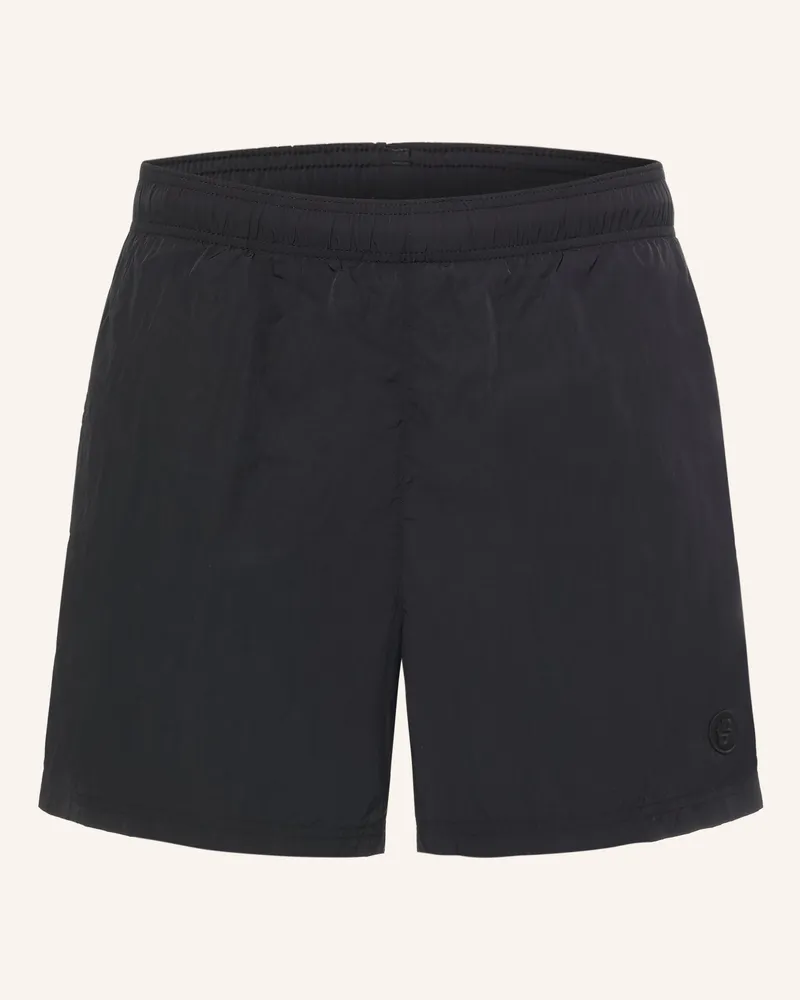 HUGO BOSS Badeshorts Jet schwarz Schwarz