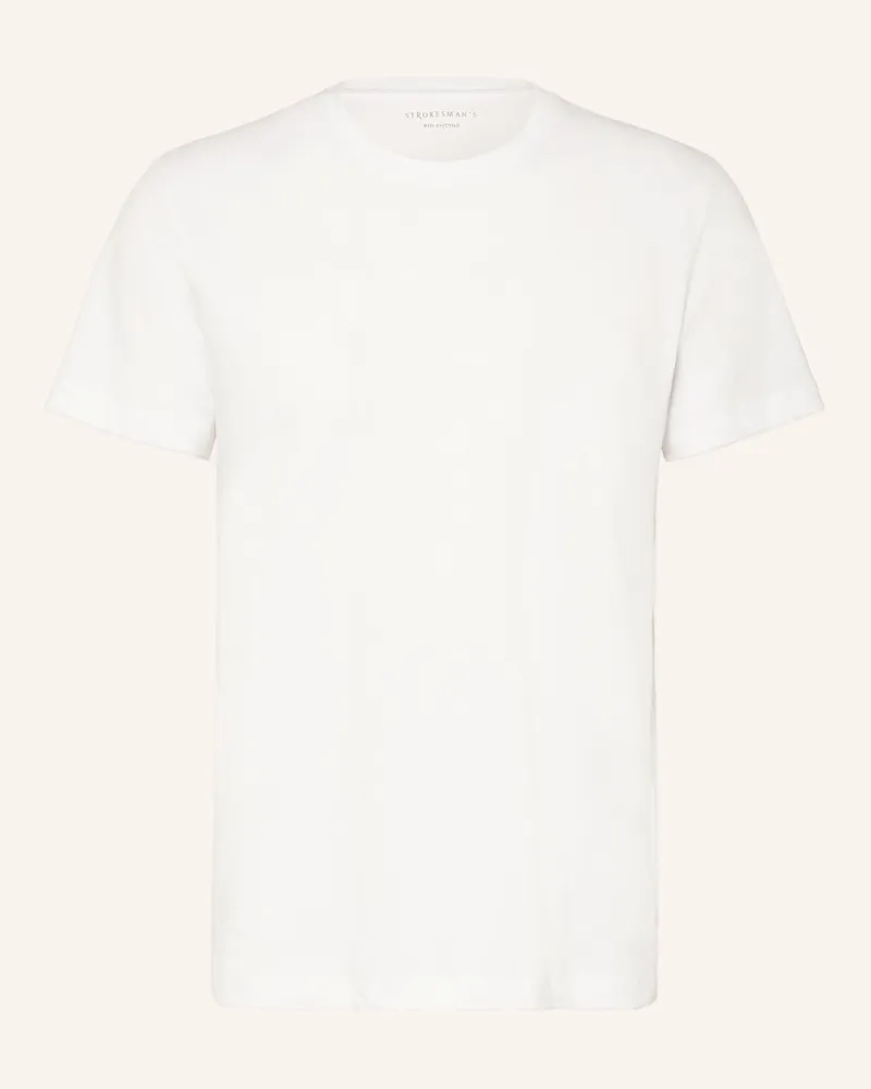 Strokesman's Strokesman 2er-Pack T-Shirts weiss Weiss