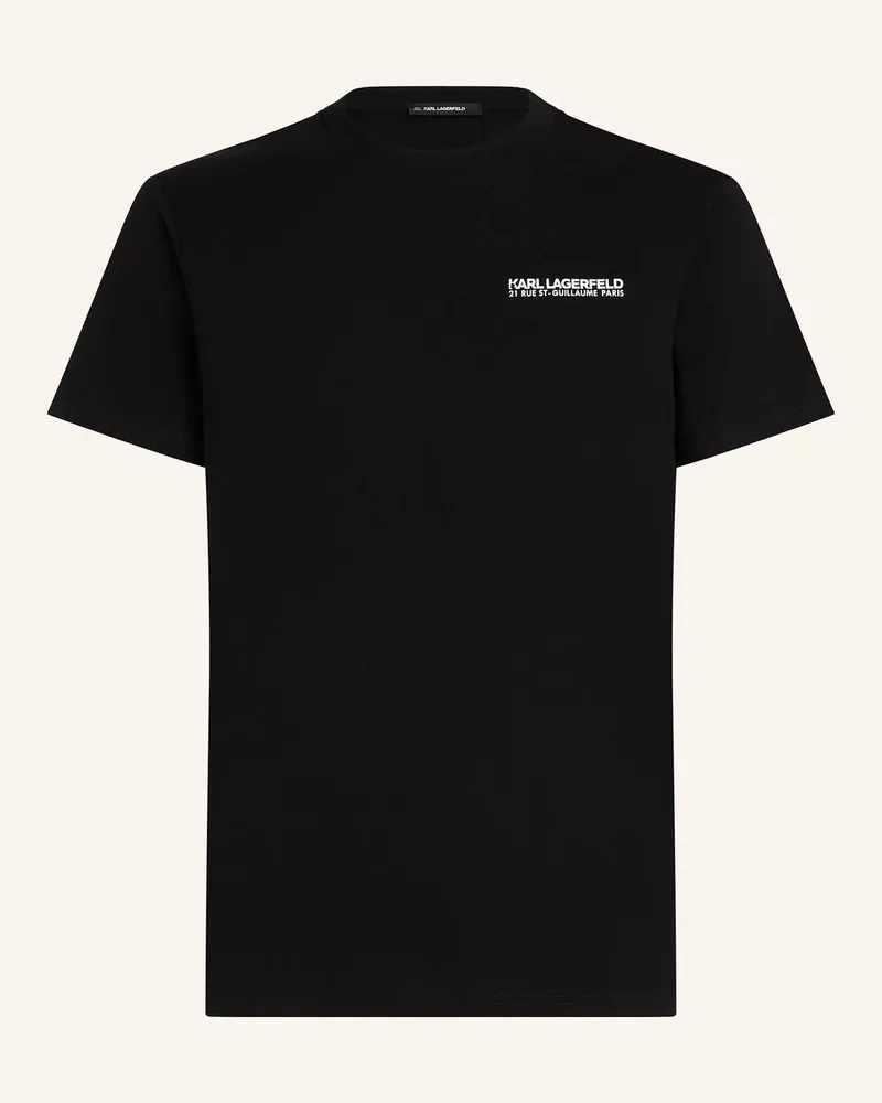 Karl Lagerfeld T-Shirt schwarz Schwarz