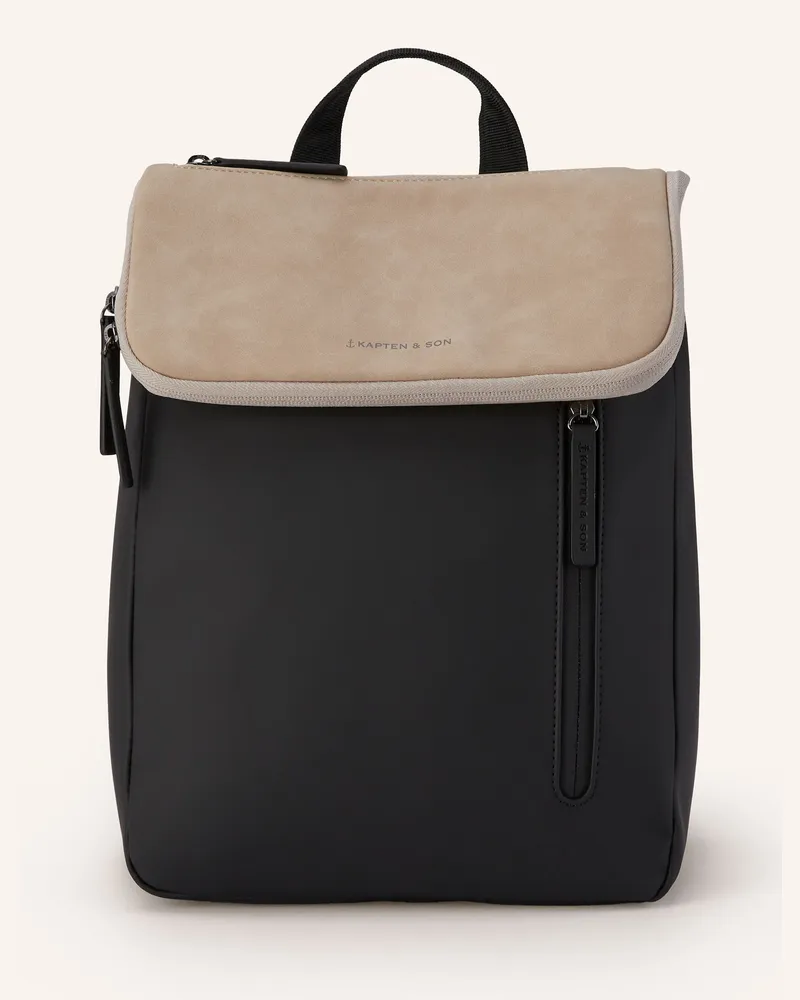 Kapten & Son Rucksack VALLEN 6 l Schwarz