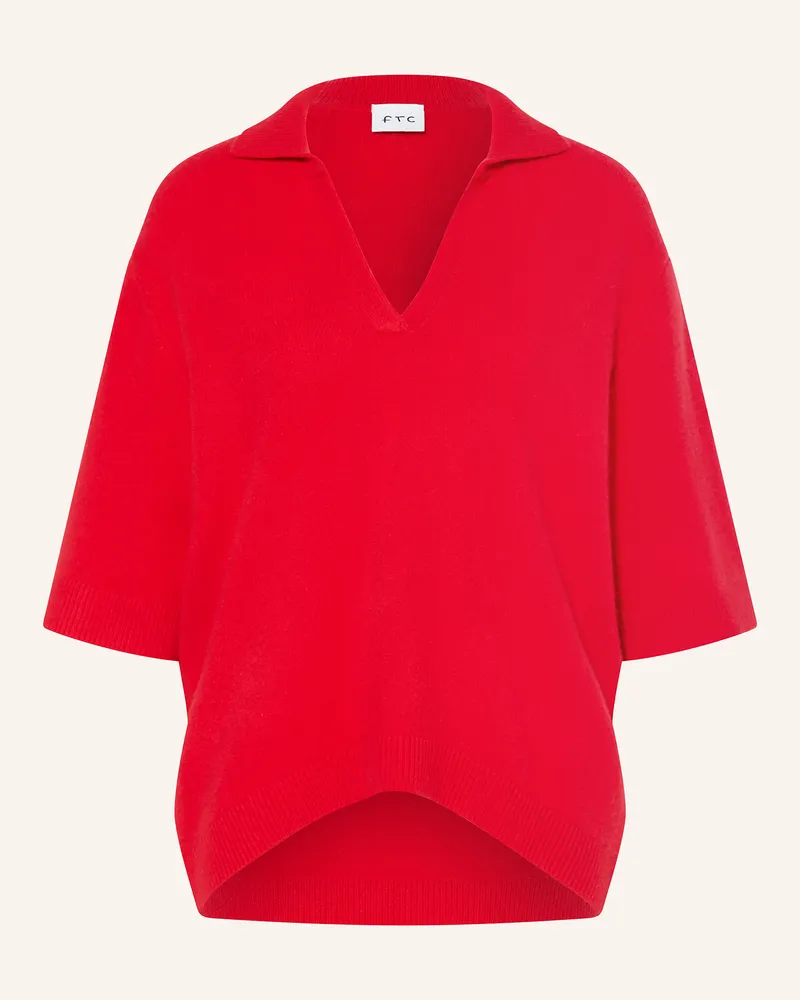 FTC Cashmere Cashmere-Pullover Rot