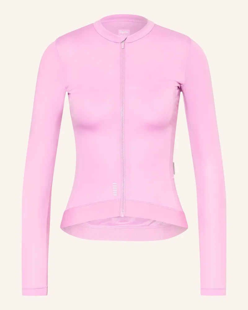 Rapha Radtrikot Pro Team Long Sleeve Lightweight Jersey pink Rosa