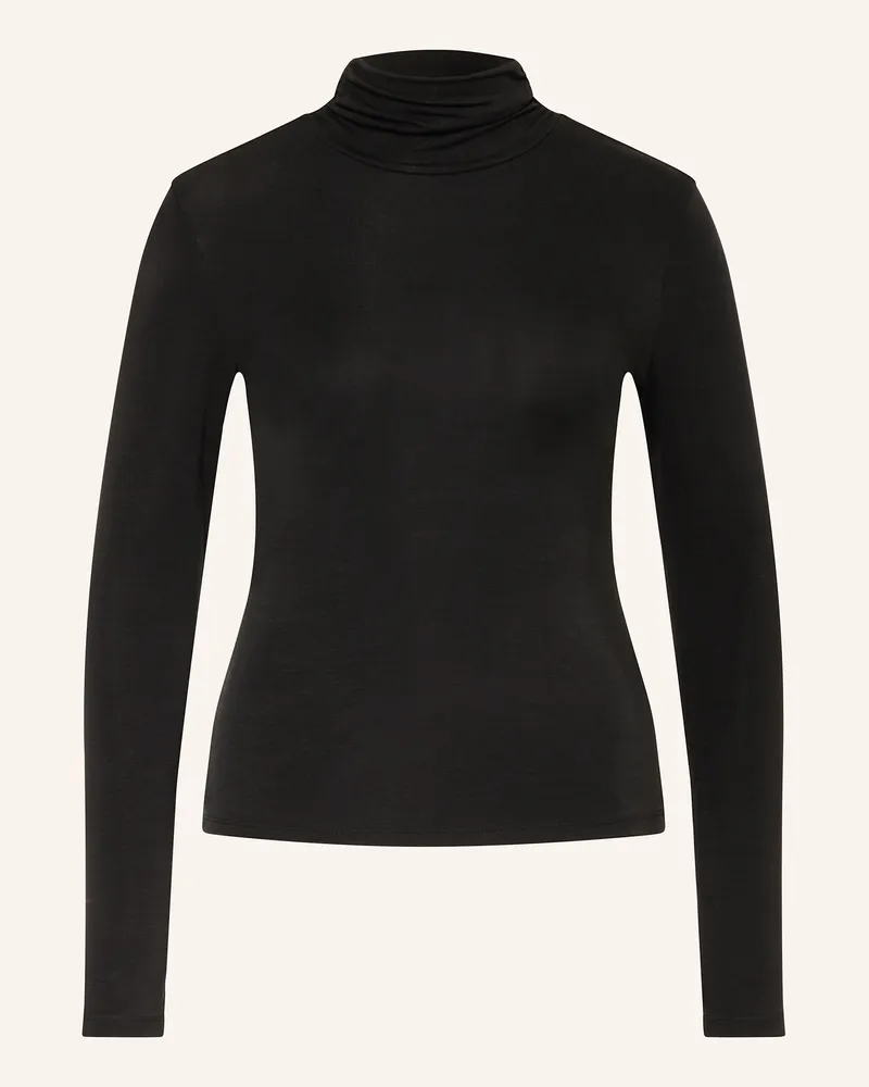 HUGO BOSS Longsleeve Eliana schwarz Schwarz