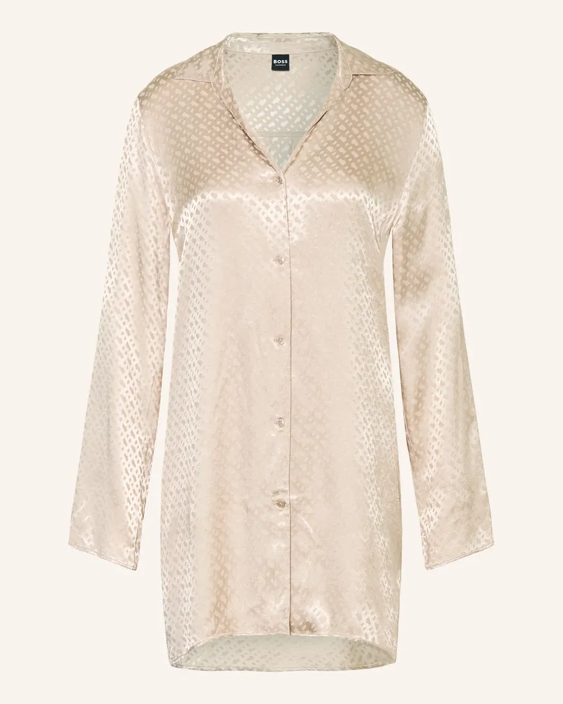 HUGO BOSS Nachthemd beige Beige