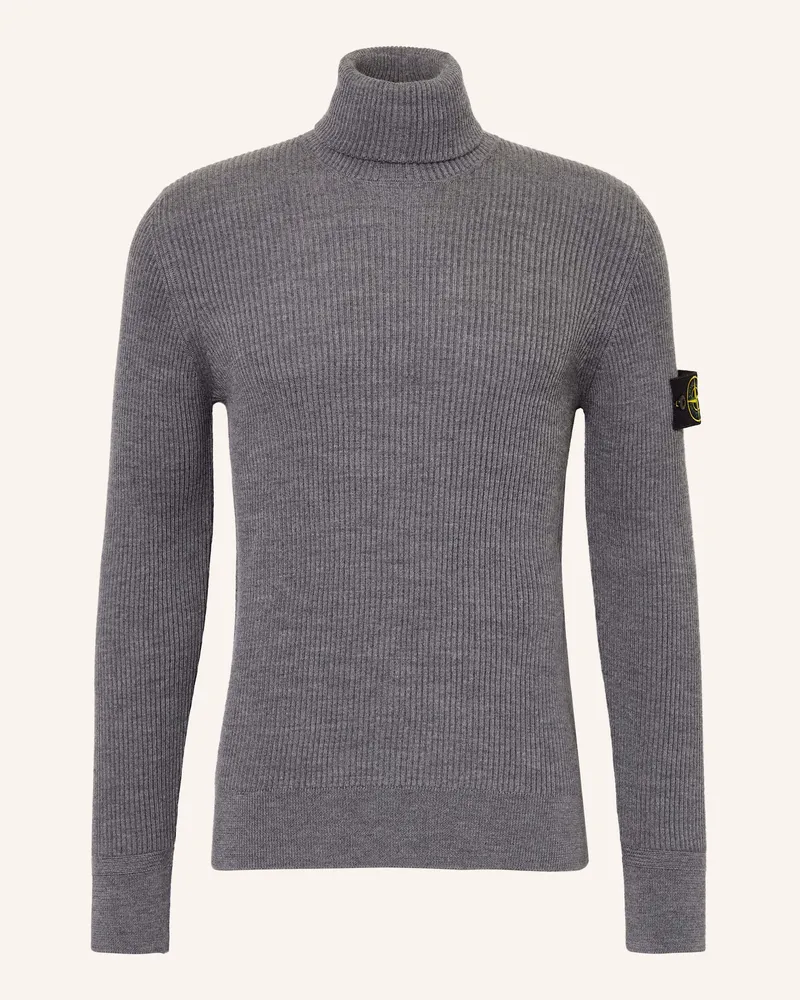 Stone Island Rollkragenpullover Grau