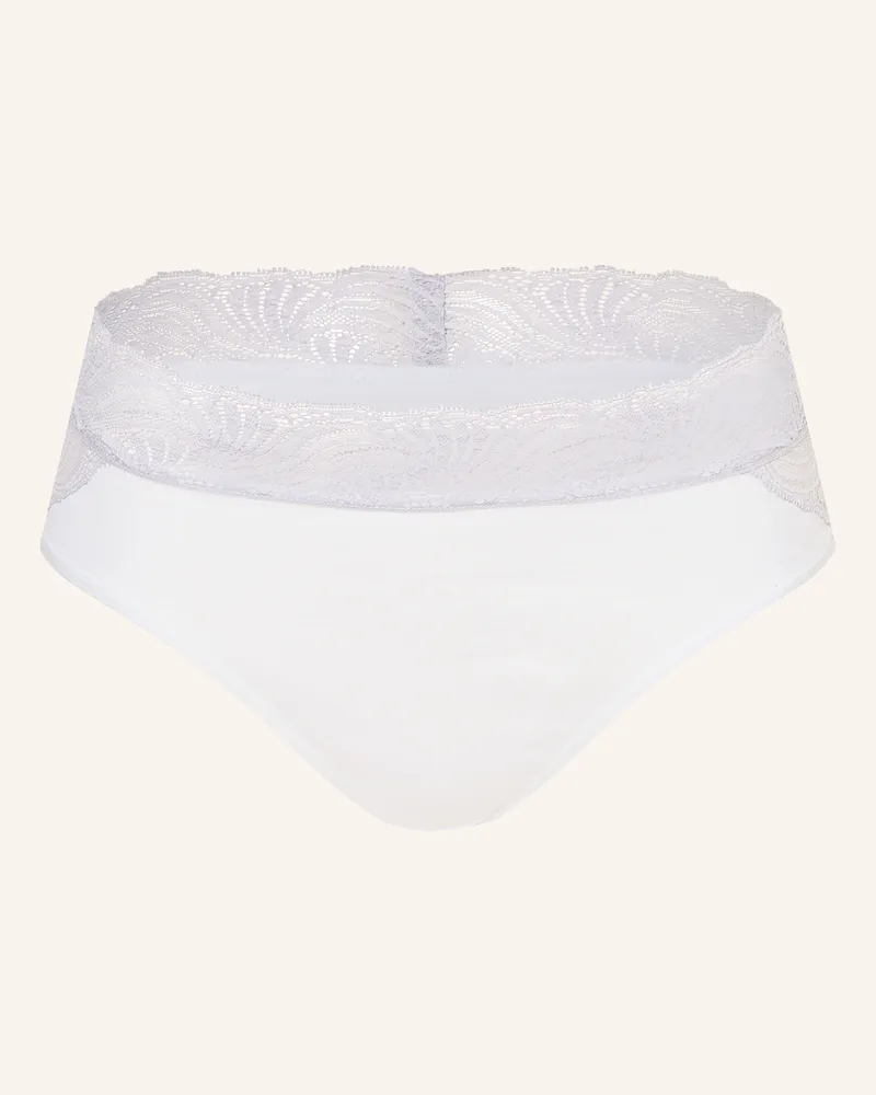 Hanro Slip Cotton Delight blau Hellgrau