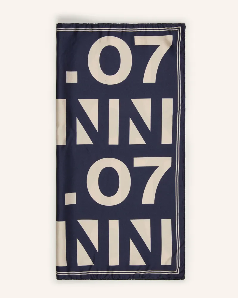 NN 07 Seidentuch blau Dunkelblau