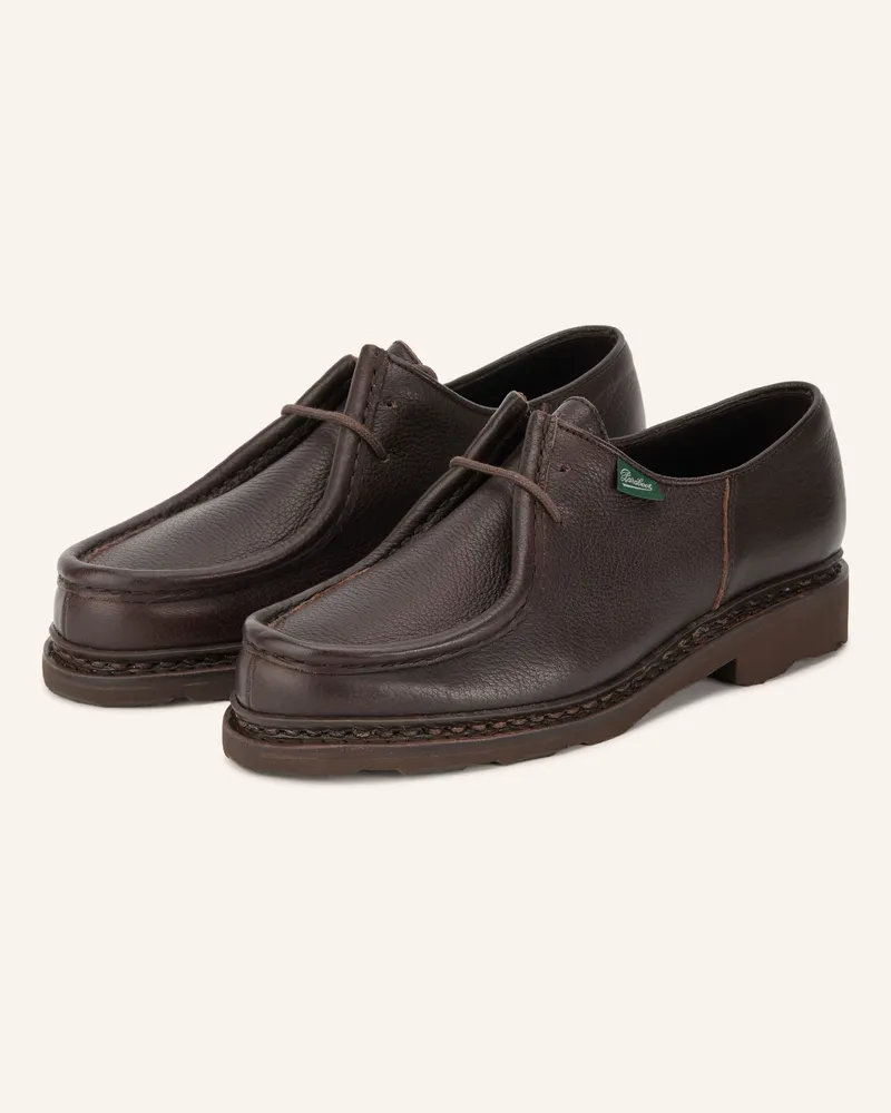 Paraboot Schnürer Michael braun Dunkelbraun