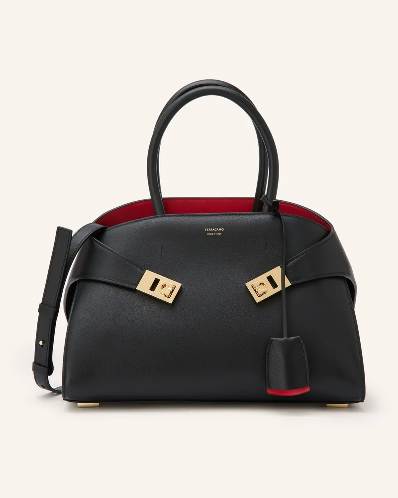 Ferragamo Handtasche Hug Soft schwarz Schwarz