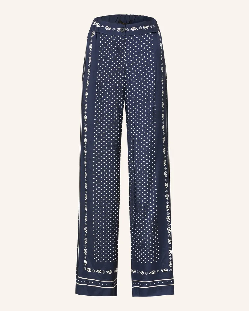 Maje Marlenehose blau Dunkelblau