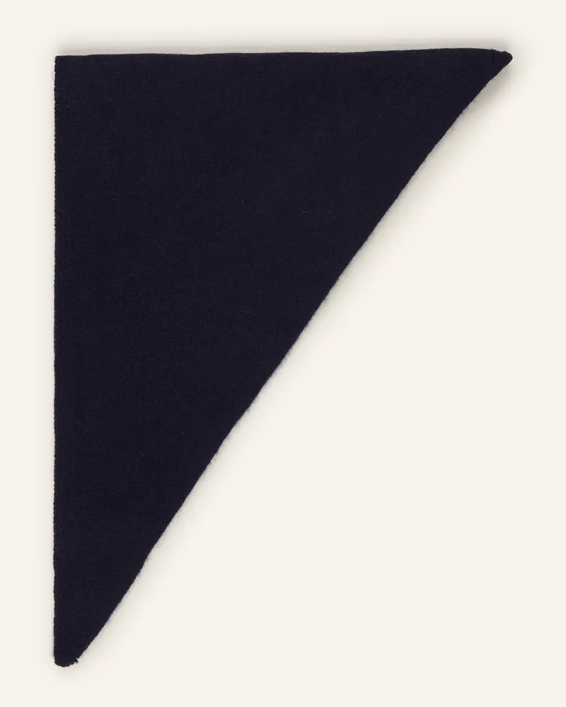 Claudie Pierlot Tuch aus Cashmere Dunkelblau