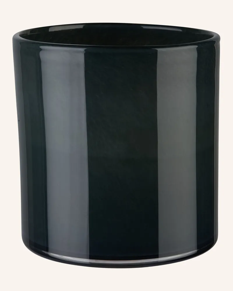 Blomus Windlicht Saga L blau Dunkelgrau