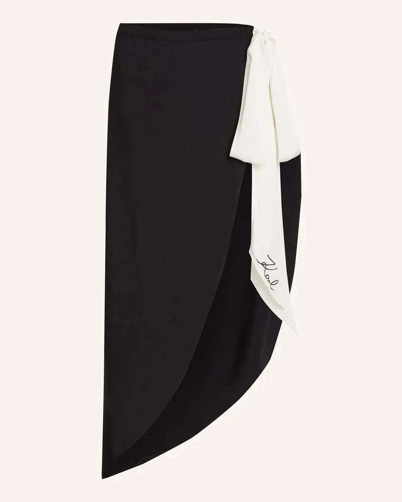 Karl Lagerfeld Pareo schwarz Schwarz