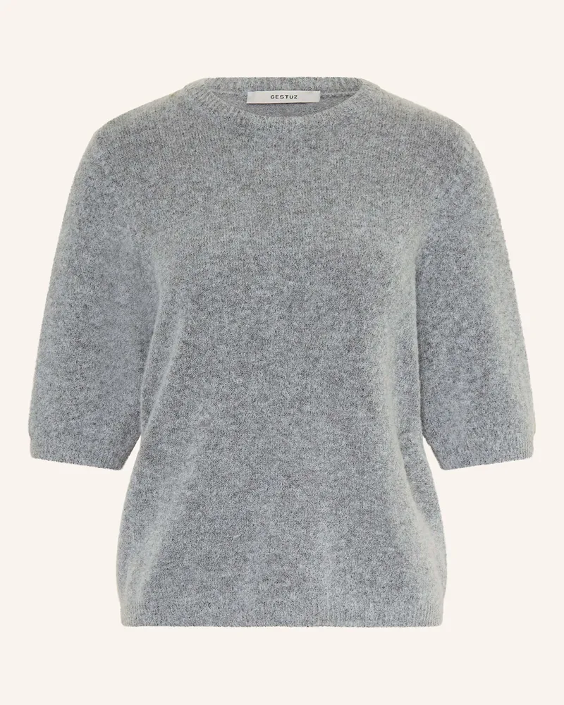 Gestuz Strickshirt GZALPHA mit Alpaka Grau