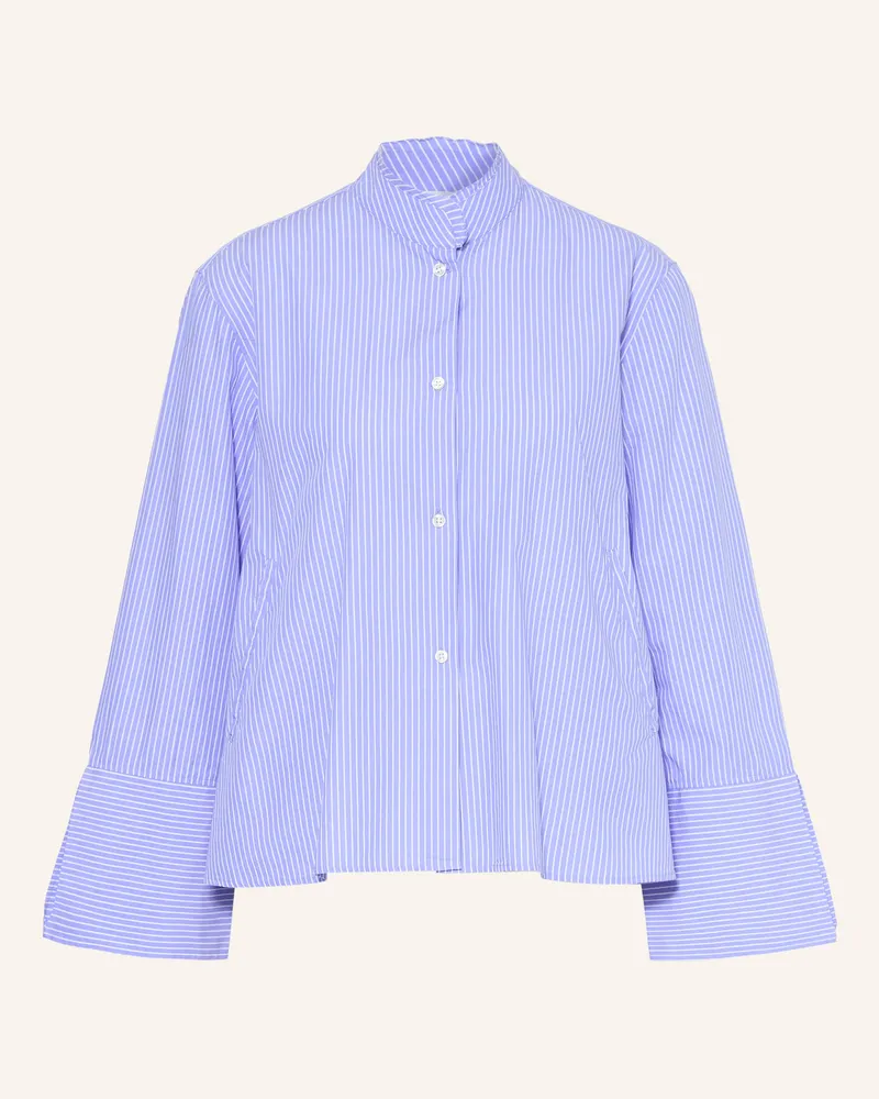 Soluzione Bluse blau Hellblau