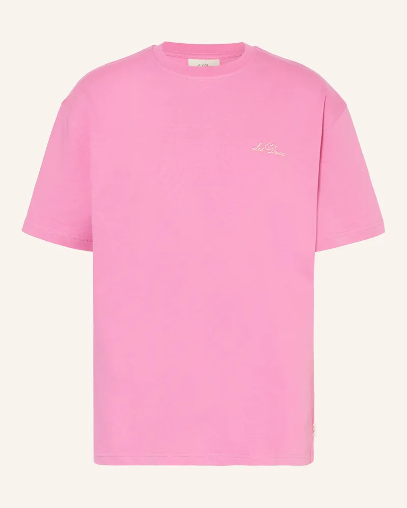 LES DEUX T-Shirt Crew pink Rosa