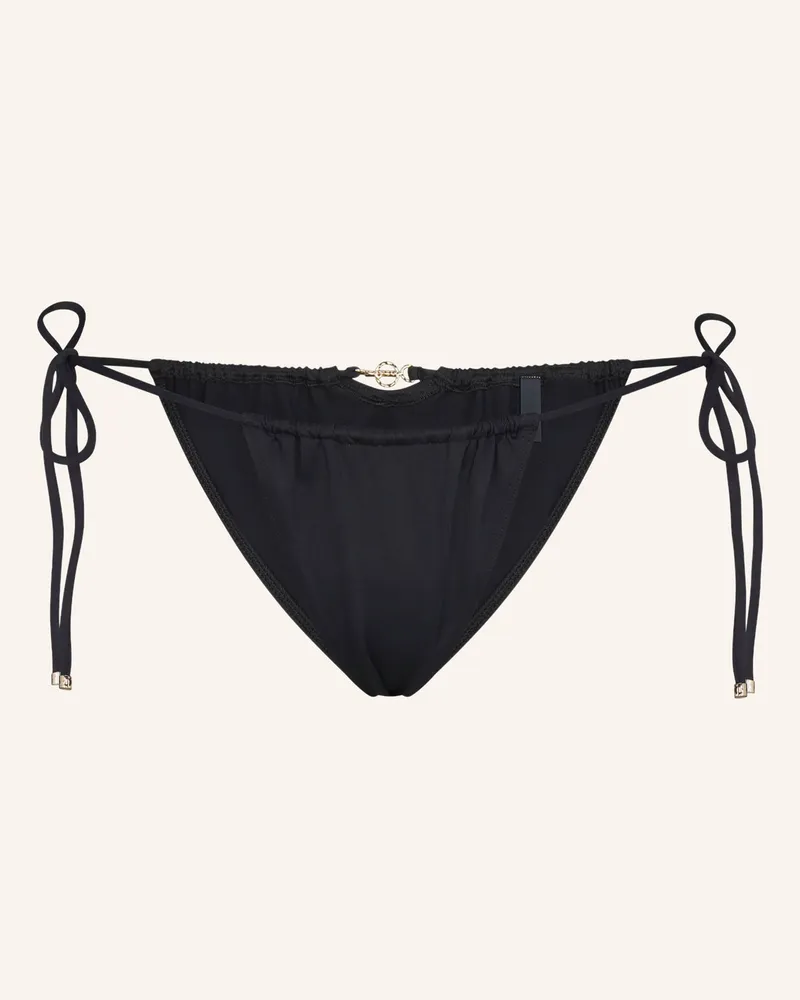SKIMS Triangel-Bikini-Hose Micro Hardware schwarz Obd