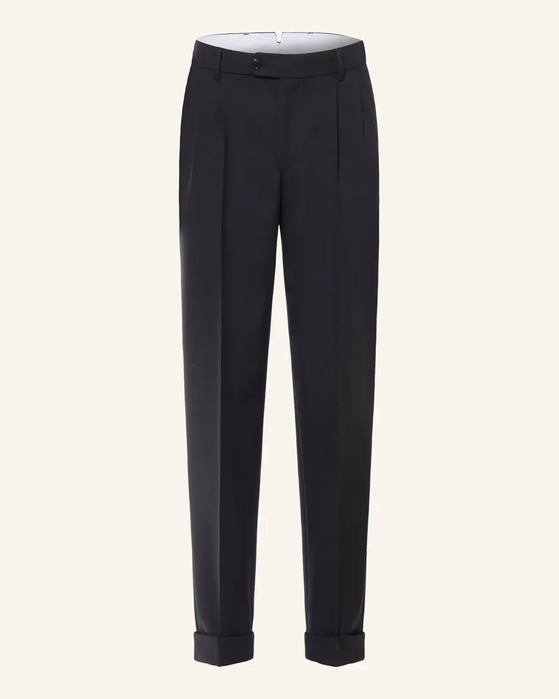 HUGO BOSS Hose Perin Relaxed Fit blau Dunkelblau