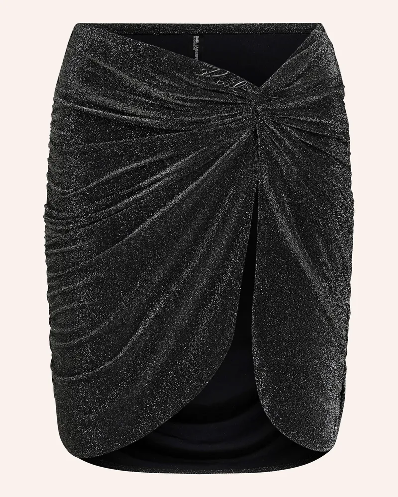 Karl Lagerfeld Pareo schwarz Schwarz