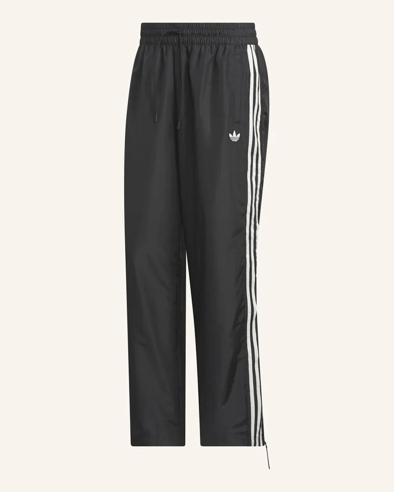adidas Originals Basketball Windbreaker Hose schwarz Schwarz