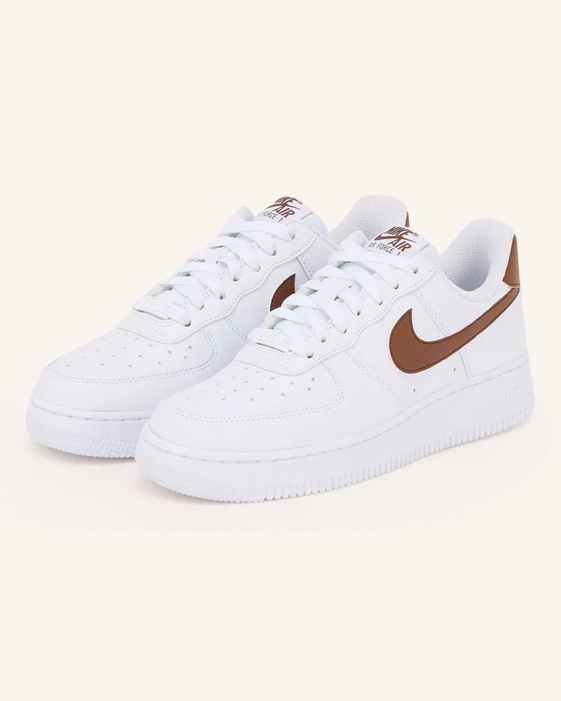 Nike Sneaker Air Force 1 schwarz Weiss