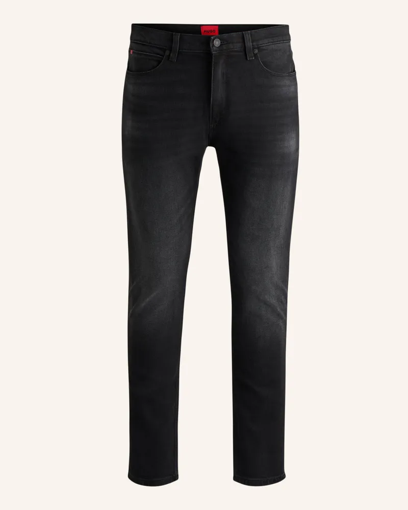 HUGO BOSS Jeans HUGO 734 Extra-Slim Fit Schwarz