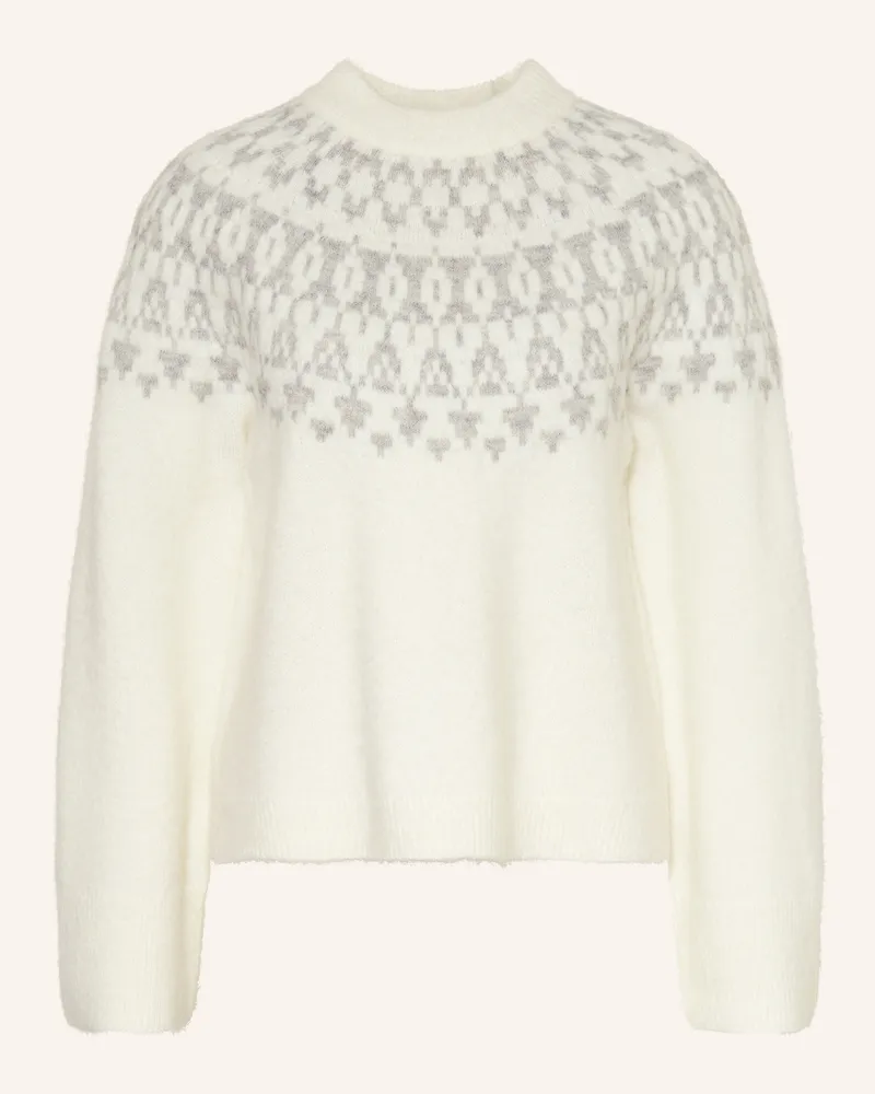 OPUS Pullover Porway weiss Ecru